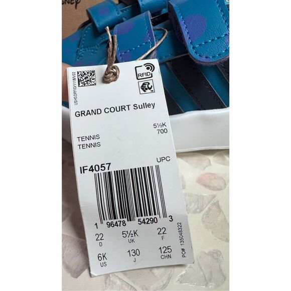 Adidas Disney Parks Monsters Inc Sulley Grand Court 2.0 Supportive Sneaker - Picture 13 of 13